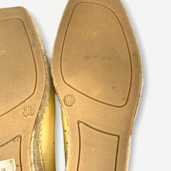 Everlane The Espadrille Leather Wedge Loafer Size 8.5 - Picture 9 of 11